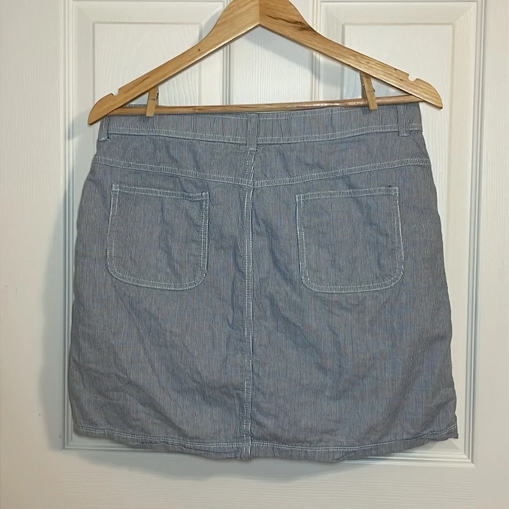 White Stag Pinstripe Skort, blue, 12